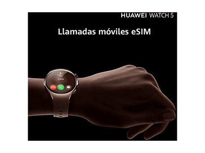 HUAWEI Watch 5 — Smartwatch, 46mm, 32 GB, Negro, NFC