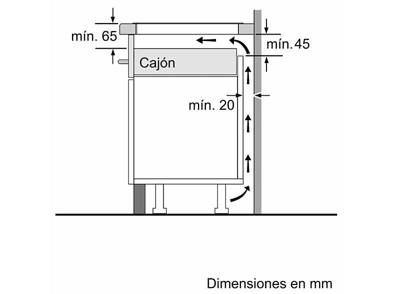 BOSCH PIE875HC1E — Placa inducción, 28 cm, 80 cm, Negro, 4 zonas