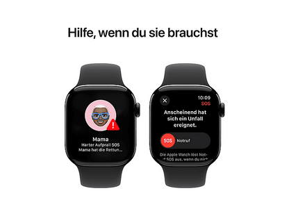 APPLE Watch Series 10 — Smartwatch, Aluminio, Negro, S/M