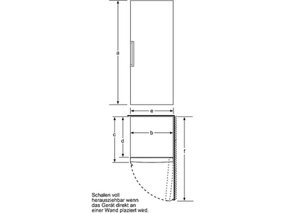 BOSCH GSN54AWDV — Congelador vertical, 176 cm, Blanco, 328 l