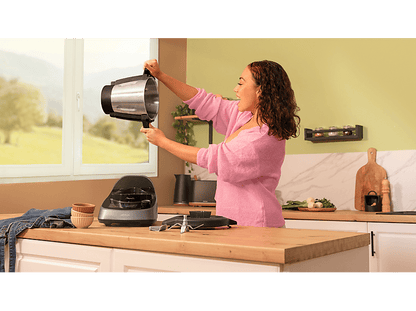 CECOTEC Mambo Touch con Jarra Habana — Robot de cocina, 1600W, Negro, 3.3 l, 37 Funciones