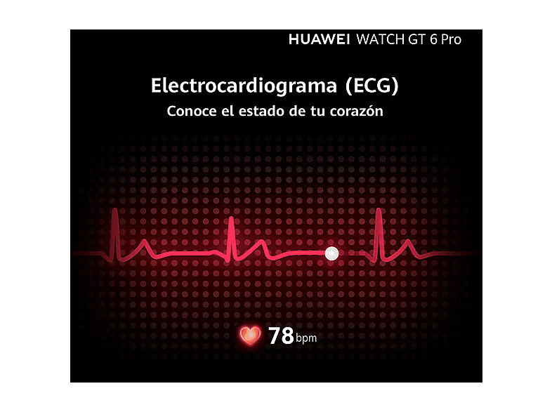 HUAWEI Watch GT6 Pro — Smartwatch, 46mm, Titanio, Pantalla AMOLED, 21 días Autonomía