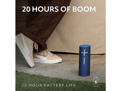 ULTIMATE EARS MEGABOOM 4 BLACK — Altavoz inalámbrico, 0 W, Bluetooth, Negro, 20 horas