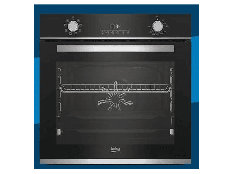 BEKO BBIM13300XD — Horno multifunción, 567 mm, Inox, 72 l