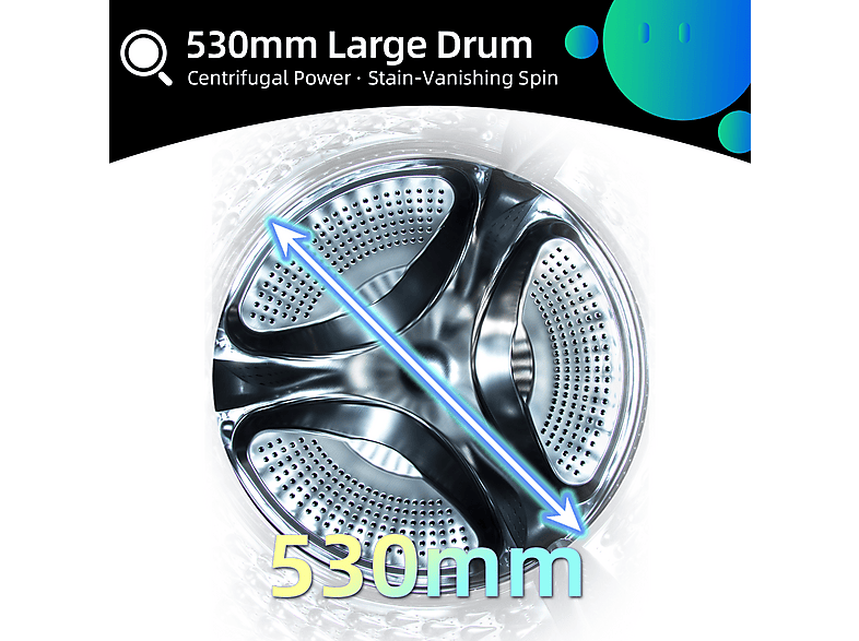 CHIQ CW07123863AX — Lavadora carga frontal, 7 kg, 16 programas, 1200 rpm, Gris oscuro