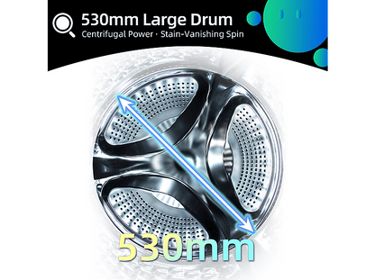 CHIQ CW07123863AX — Lavadora carga frontal, 7 kg, 16 programas, 1200 rpm, Gris oscuro
