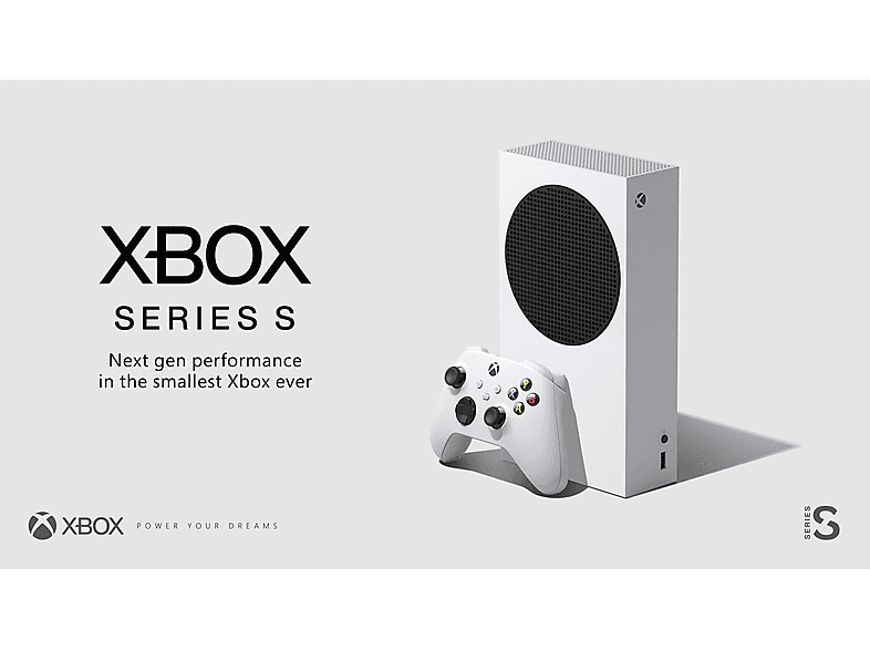 MICROSOFT Series S — Consola Xbox Series S, 512 GB, Blanco