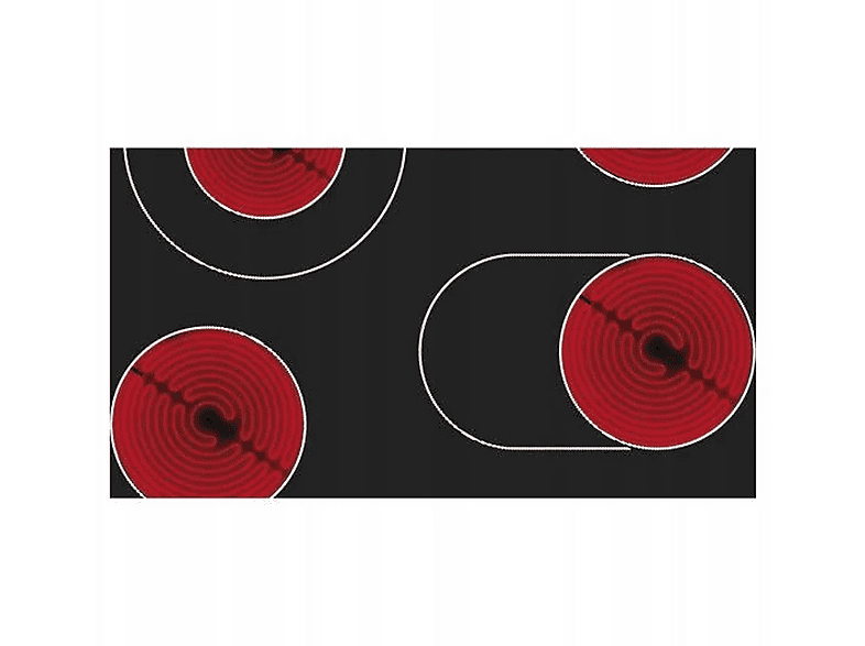 WHIRLPOOL AKT 8130 BA — Placa de vitrocerámica, 580 mm, Negro, 4 Fuegos zonas