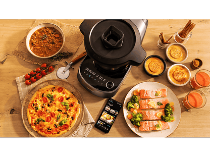 CECOTEC Mambo 11090 Habana — Robot de cocina, 1600W, Negro, 3.3 l, 37 funciones