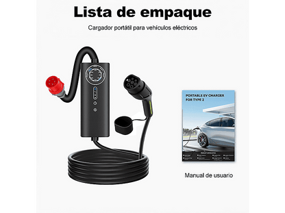 SMORGR 8M 22KW 6A-32A Tipo 2 — Cargadores vehículos eléctricos, Black