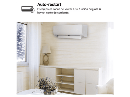 LG WIFIECO12.SET — Aire acondicionado Split 1 x 1, Blanco, 2967 fg/h, ThinQ