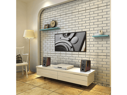 EDIFIER R1700BT — Altavoces Hifi Estéreo, Bluetooth, Brown, 66, 2 canales