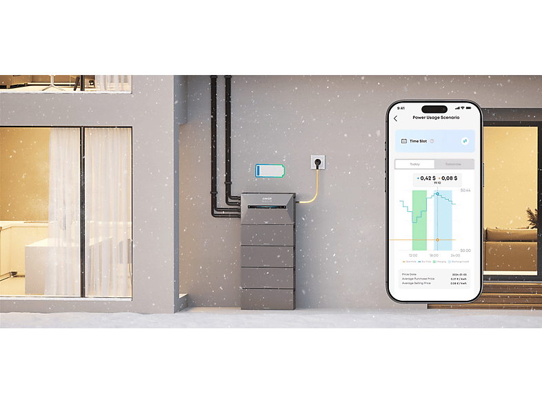ANKER SOLIX Solarbank 3 BP2700 — Kit solar, 3600 W