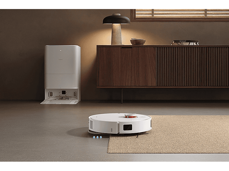XIAOMI BHR8859EU X20 PRO EU — Robot aspirador, 55 W, Blanco, Potencia de succión 7 kPa, Depósito 2,5 l