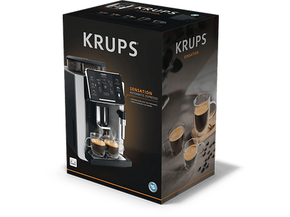 KRUPS Sensation C90 EA910E10 — Cafetera superautomática, 1450 W, 1.7 L, 6 programas, Autolimpieza