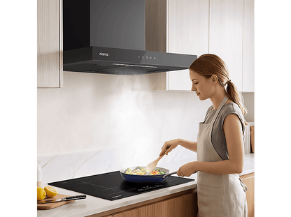 CIARRA CBCB6102 — Campana Decorativa, 4 velocidades, 650 m³/h, 600 mm, Negro