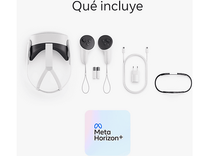 META Quest 3s — Gafas de realidad virtual, 128 GB, 8GB RAM, Blanco, Snapdragon XR2 Gen 2