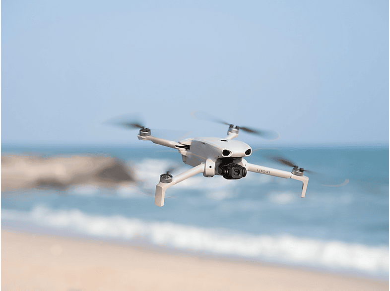 DJI LITO X1 — Dron, Gris, 48 megapixel, 36 min
