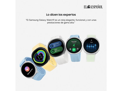 SAMSUNG Galaxy Watch9 BT 40mm — Smartwatch, 32 GB, 2 GB RAM, Grafito, 1.3"