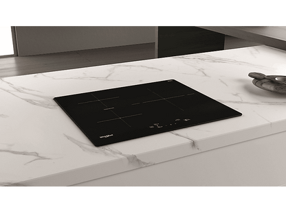 WHIRLPOOL WB Q4860 NE — Placa inducción, Zona grande 30 cm, 59 cm, Negro, 3 zonas