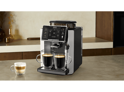 KRUPS Sensation C90 EA910E10 — Cafetera superautomática, 1450 W, 1.7 L, 6 programas, Autolimpieza