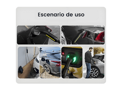 SMORGR 22KW 6A-32A,Tipo 2,IP67 — Cargadores vehículos eléctricos, Negro