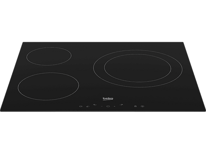 BEKO BBSE12120XD — Pack Horno + Placa, 59 cm, Inox, Horno Multifunción, 72 l