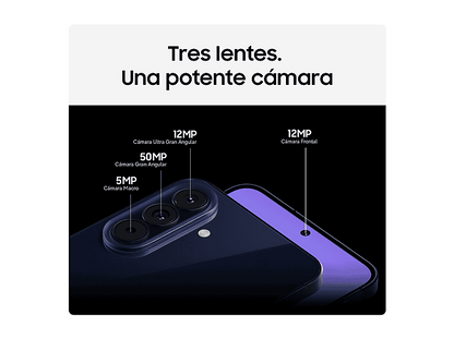 SAMSUNG Galaxy A57 — Smartphone, 256 GB, 8 GB RAM, 5000 mAh, Azul Oscuro