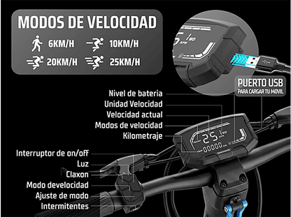 ZWHEEL ZLion Duo — Patinete eléctrico, Pot. máx. 2000 W, Carga máx. 120 kg, 15000 mAh, Negro