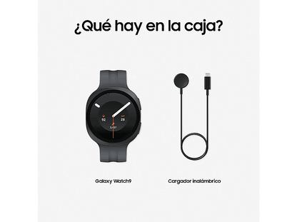 SAMSUNG Galaxy Watch9 BT 40mm — Smartwatch, 32 GB, 2 GB RAM, Grafito, 1.3"