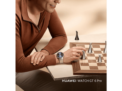 HUAWEI Watch GT6 Pro — Smartwatch, 46mm, Titanio, Pantalla AMOLED, 21 días Autonomía