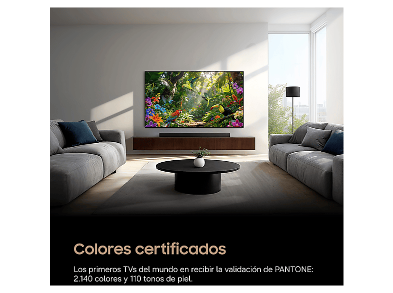 SAMSUNG TQ83S83HAEXXC — TV OLED 83", Negro, OLED 4K, NQ4 AI Gen2 Processor, Smart TV