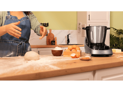 CECOTEC Mambo Touch con Jarra Habana — Robot de cocina, 1600W, Negro, 3.3 l, 37 Funciones