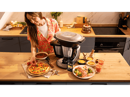 CECOTEC Mambo 11090 Habana — Robot de cocina, 1600W, Negro, 3.3 l, 37 funciones