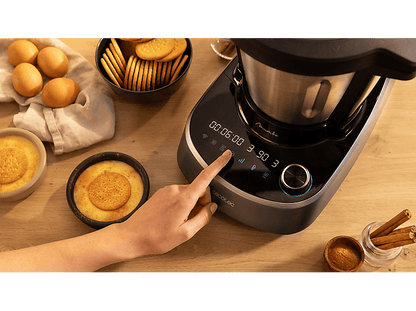 CECOTEC Mambo 11090 Habana — Robot de cocina, 1600W, Negro, 3.3 l, 37 funciones