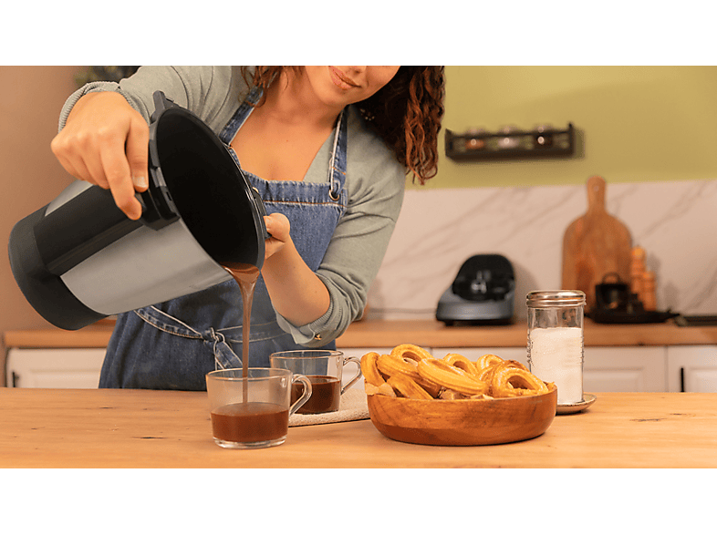CECOTEC Mambo Touch con Jarra Habana — Robot de cocina, 1600W, Negro, 3.3 l, 37 Funciones