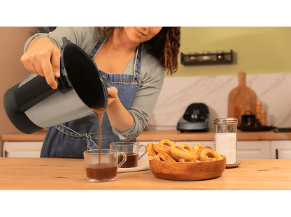 CECOTEC Mambo Touch con Jarra Habana — Robot de cocina, 1600W, Negro, 3.3 l, 37 Funciones
